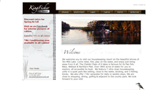 Desktop Screenshot of kingfisher-resort.com